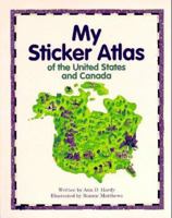 My Sticker Atlas of the United States & Canada 0517120828 Book Cover