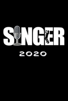 Terminkalender 2020: Sänger Terminkalender und Tagesplaner ca DIN A5 farbig | 376 Seiten | 1 Seite pro Tag | Gesang | Mikrophon (German Edition) 1674569114 Book Cover