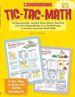 Tic-Tac-Math, Grades K-2 0439629195 Book Cover