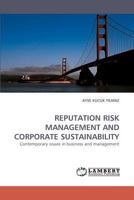 Reputation Risk Management and Corporate Sustainability 3838336283 Book Cover