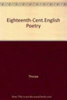 Eighteenth Century English Poetry 0882291963 Book Cover