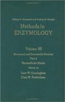 Methods in Enzymology, Volume 82: Structural and Contractile Proteins, Part A: Extracellular Matrix 0121819825 Book Cover