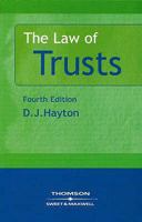 The Law of Trusts: Fundamental Principles of Law 0421857609 Book Cover