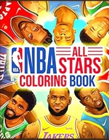 NBA ALL STARS COLORING BOOK B09BY81PPP Book Cover