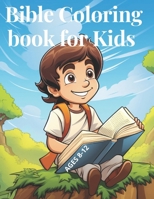 Bible coloring book for kids ages 8-12 B0CPB2K8F4 Book Cover