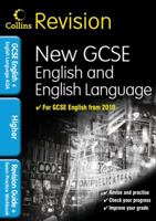 GCSE English & English Language for AQA: Higher: Revision Guide and Exam Practice Workbook 0007341016 Book Cover
