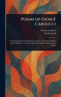 Poems of Giosuè Carducci 1023507110 Book Cover