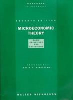 Workbook to accompany Microeconomic theory : basic principles and extensions, seventh edition, Walter Nicholson 0030246970 Book Cover
