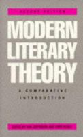 Modern Literary Theory: a Comparative Introduction (2nd edition) 0389206326 Book Cover