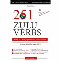 251 Zulu Verbs: Book II- Conjugates using noun classes null Book Cover