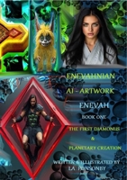 ENEVAHNIAN ARTWORK - AI ENEVAH - BOOK ONE - the FIRST DIAMONUS and PLANETARY CREATION : ENEVAH - BOOK ONE - the FIRST DIAMONUS and PLANETARY CREATION - Softcover 1326447033 Book Cover
