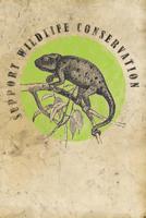 Chameleon Journal: Cool Chameleon Gift For Chameleon Lovers & Wildlife Conservationists 120 Blank Lined Pages 6 X 9 107371442X Book Cover