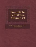 Sämtliche Schriften, Volume 24 1249973163 Book Cover