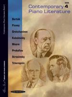 Contemporary Piano Literature 1589510364 Book Cover