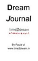 Time2Dream Dream Journal 1367874491 Book Cover