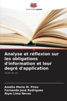 Analyse et réflexion sur les obligations d'information et leur degré d'application (French Edition) 620778393X Book Cover