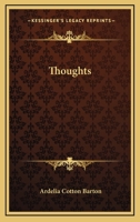 Thoughts 0548469350 Book Cover