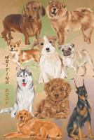 Writing Book: Wide Ruled Compact Composition Book 18 Top Dog Breeds 1723742570 Book Cover