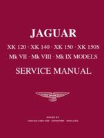 Jaguar XK120/140/150 WSM 1870642279 Book Cover