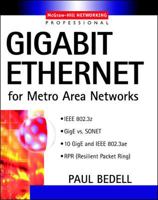 Gigabit Ethernet for Metro Area Networks 0071393897 Book Cover