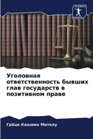 Уголовная ответственность бывших глав государств в позитивном праве 6206021602 Book Cover