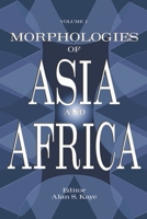 Morphologies of Asia and Africa 1575061104 Book Cover
