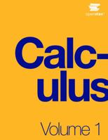 Calculus Volume 1 193816802X Book Cover