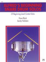 Alfred's Beginning Snare Drum Solos 0739017713 Book Cover