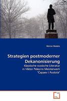 Strategien Postmoderner Dekanonisierung 3639265890 Book Cover