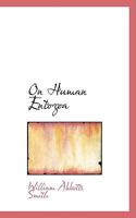 On Human Entozoa 0469673036 Book Cover