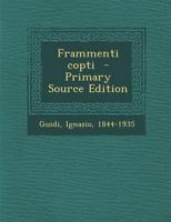 Frammenti copti B0BM75JQQN Book Cover