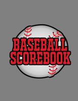 Baseball Scorebook: 100 Scoring Sheets For Baseball and Softball Games, Glover's Scorebooks, Large (8.5X 11) 1074019539 Book Cover