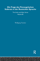 Die Frage Des Finnougrischen Substrats in der Russischen Sprache 0700708820 Book Cover