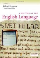 A History of the English Language 052171799X Book Cover