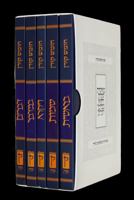 Koren Humash with Rashi and Onkelos Boxed Set, Mahadurat UvLekhtekha VaDerekh, PB, Compact (Hebrew Edition) 9657844940 Book Cover