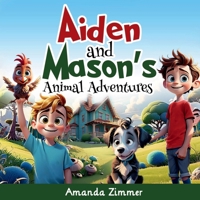 Aiden and Mason's Animal Adventures B0F4M96WML Book Cover