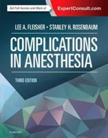 Complications in Anesthesia 1455704113 Book Cover