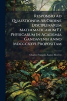 Responsio Ad Quaestionem Ab Ordine Disciplinarum Mathematicarum Et Physicarum In Academia Gandavensi Anno Mdcccxxvi Propositam: Quaeritur Orchidis ... Botanica Et Anatomica... 114139944X Book Cover