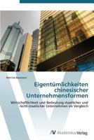 Eigentumlichkeiten Chinesischer Unternehmensformen 3639387449 Book Cover