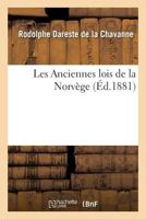 Les Anciennes Lois de la Norvège 2019239701 Book Cover