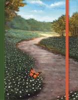 NBLA, Santa Biblia, Edición Artística, Tapa dura/tela, Cubierta pintada a mano, Cierre elástico: Reflexiona, escribe o crea arte junto a tus versículos favoritos (Spanish Edition) 0829776095 Book Cover