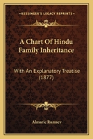 A Chart Of Hindu Family Inheritance: With An Explanatory Treatise 1437449026 Book Cover