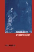 Barth's Ethics of Reconciliation 0521044111 Book Cover