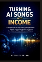 Turning AI Songs Into Income: A Beginner’s Step-by-Step Guide to Creating Music with Suno AI, Staying Copyright-Safe, and Earning from YouTube, TikTok, and Streaming Platforms B0GMCQFW8C Book Cover