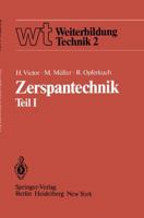 Zerspantechnik Teil I: Grundlagen Schneidstoffe Kuhlschmierstoffe 3540107975 Book Cover