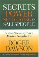 Secrets of Power Negotiating for Salespeople 1564144283 Book Cover