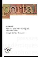 Portails Des Bibliotha]ques Universitaires 3841626424 Book Cover