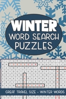 Winter Word Search Puzzles: Seek and Find Word Circle Puzzle Book Seasonal Activity Book for Kids and Adults 1702832643 Book Cover