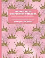College Ruled Composition Notebook 171794356X Book Cover