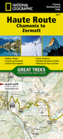 Haute Route (National Geographic Trails Illustrated Map (4001)) 1566958105 Book Cover